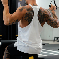 Débardeur de sport uni pour homme, qualité OEM usine, respirant, léger, pour musculation et entraînement