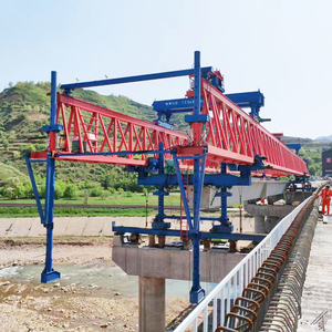 Grúa lanzadora de viga de puente ferroviario de 180t de doble armadura de alta eficiencia - Product Image 4