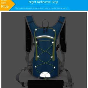 Mochila de Ciclismo Deportiva Impermeable Ligera Personalizada para Viajes, Senderismo, Campamento, Hidratación, Reflectante - Product Image 3