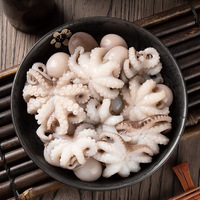 Poulpe Cuit Congelé BQF pour Congélation Rapide, Dédenté, Déveineux, Fruits de Mer en Gros, 26-60 pièces/lb, Certifié HACCP, Newchance