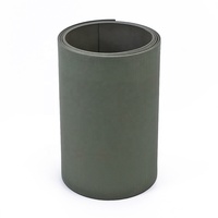 TEBAK Plaque de guidage souple en Polytétrafluoroéthylène (PTFE) bleu-vert, résistante à l'usure, pour machine-outil, 0,8-3,2 mm