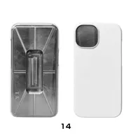 Moule double couche pour coque de téléphone iPhone Samsung 17 16 15 14 S26 S25 S24, machine d'impression par sublimation 3D DIY pour coques de téléphone