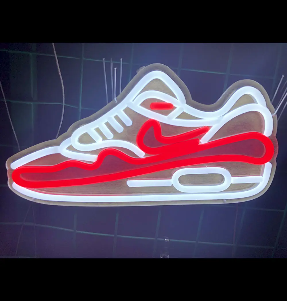 Signe néon, air jordan, produit original, pour magasin de chaussures