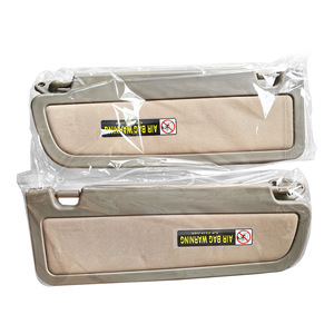 Parasol Sirui con espejo de vanidad, color beige gris, para Honda Civic 8.ª generación 2006-2011, plegable, estilo moderno, fibra de poliéster - Product Image 3