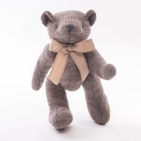 Ours en peluche tricoté de haute qualité,, poupée en peluche, fait main, bébé doux, Crochet