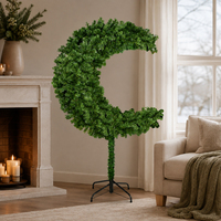 Arbre décoratif du Festival du Ramadan, 6 pieds, arbre de lune de l'Aïd, décor du Ramadan, en Stock