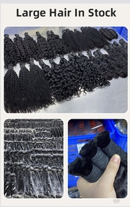 <span class=keywords><strong>Extensions</strong></span> de <span class=keywords><strong>Cheveux</strong></span> Vietnamiens 100% <span class=keywords><strong>Naturels</strong></span> Vente en Gros Ondulés Profonds, <span class=keywords><strong>Cheveux</strong></span> en Vrac de 6 à 40 Pouces, Grande Quantité en Stock - Product Image 4