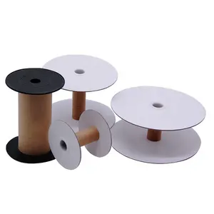 customized cardboard spool cable packing cord paper bobbin for tape paper tubes for pre rolls