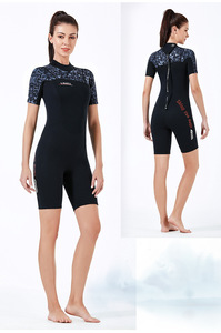 <span class=keywords><strong>DIVE</strong></span> & SAIL 3mm Shorties nuoto muta da sub vestiti un pezzo manica corta muta da sub uomo donna tuta da surf Shorty - Product Image 5