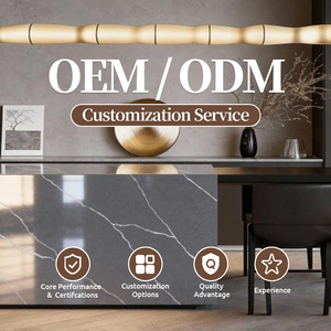 RUNPIN Stein-Jumbo-Platte für Großprojekte Grauer Quarz - Product Image 1