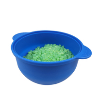Bol en silicone pour cire, machine à fondre la cire ronde résistante aux hautes températures, pour la fabrication de films, bol pour masque facial fait maison