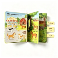 Libros Educativos Interactivos con Ventosas, Servicio de Impresión de Libros Personalizados para Libros de Colorear e Historias Infantiles