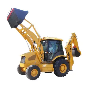 Manufacturer 4x4 Back hoe Loader Retro excavadora China Wheel Mini Excavator Backhoe Loader