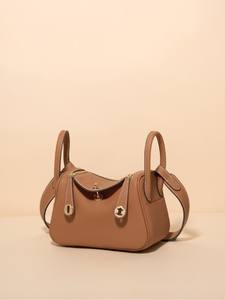 2026 New Trend Ladies Handbag Girls <b>Large</b> Capacity Casual Fashion Handheld Single Shoulder Genuine Leather Tote <b>Bag</b> <b>for</b> <b>Women</b> - Product Image 5