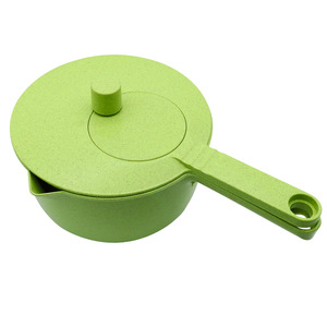 Cuchara para lavar arroz con manivela, batidora de ensalada, material de paja de trigo, apto para lavavajillas, para uso en la cocina - Product Image 4
