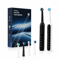 Nouvelle conception de brosse à dents électrique rotative à tête oscillante, brosse à dents électrique rotative personnalisable