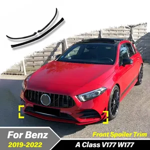 Spoiler de pare-chocs avant pour Mercedes Classe V177 W177 2019 2020 2021 2022, accessoires décoratifs avant - Product Image 1