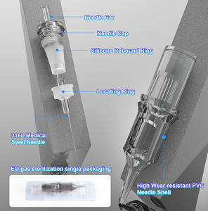 Cartucho <span class=keywords><strong>de</strong></span> <span class=keywords><strong>Agujas</strong></span> Desechables para Tatuaje, Cartucho <span class=keywords><strong>de</strong></span> Maquillaje Permanente, Personalizable, <span class=keywords><strong>RM</strong></span>/RL, 20 Unidades - Product Image 4