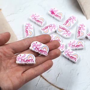 Morden Estilo 2025 100Pcs Bebê Mastigar Dentição Silicone Focal Beads Enfermagem Crianças Loose Beads Presente - Product Image 2