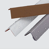 Protectores de Esquinas para Muebles de PVC en Forma de L de Alta Calidad, Perfil de UPVC, Protección de Esquinas de Paredes Arquitectónicas