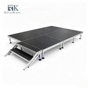 Heavy Duty <b>Stage</b> Portable <b>Stage</b> Modular Aluminum <b>Stage</b> for Outdoor Concert Party Wedding Exhibition - Product Image 1