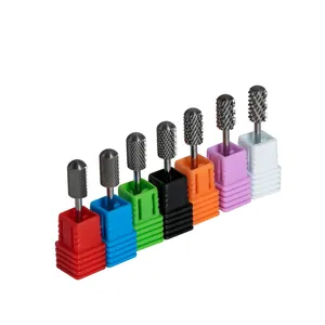 HYTOOS Pulidor de Uñas de Doble Punta de Carburo de Seguridad con Parte Superior Lisa de 2.35mm, Herramienta Empujadora de Cutículas Cuadrada Grande para Manicura y Eliminación de Gel - Product Image 5