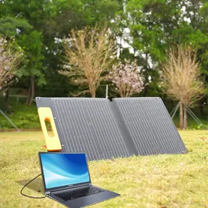 60W 18V 12V Flexible tragbare Solar Power Panel Falt ladegerät Hersteller in China für Rv Boat Cabin Zelt oder jedes unregelmäßige Dach
