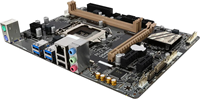Guter Zustand GIGABYTE X 150M-PLUS WS Desktop-Motherboard Unterstützt 6./7. Generation LGA1151 Dual-Channel DDR4 64GB SATA-Anschlüsse