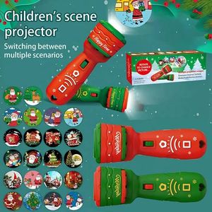 Vente flash : <span class=keywords><strong>projecteur</strong></span> de lumières de Noël à 24 motifs, jouet lumineux pour enfants, lampe torche à <span class=keywords><strong>diapositives</strong></span> en plastique, meilleurs jouets de Noël pour enfants - Product Image 2