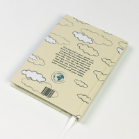 Cuadernos Carnet de notes de journaux Service d'impression personnalisé Papier A4 A5 couverture rigide Journaux de voyage avec bandes ventrales