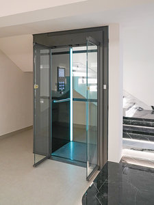 מעלית הידראולית מעלית בית מיני מעלית ביתי לבנייה ביתית - Product Image 4