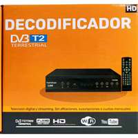 Compatible con las normas DVB-T/DVB-T2, MPEG-1/MPEG-2/MPEG-4 HD H.264 DivX (versión gratuita) AUTO/PAL/NTSC