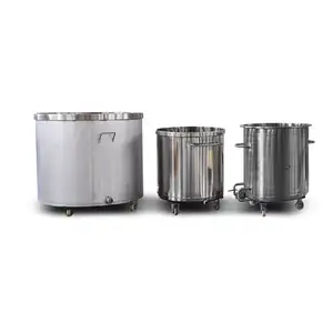 Stirring type mixing equipment 360 degree rotary waist drum stainless steel electric mixer