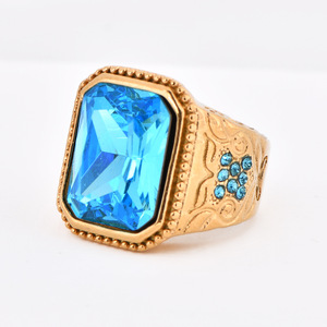 <span class=keywords><strong>Bague</strong></span> de mode de style hip-hop plaqué or de haute qualité <span class=keywords><strong>prix</strong></span> d'usine de gravure personnalisé à partir de bijoux intemporels - Product Image 5