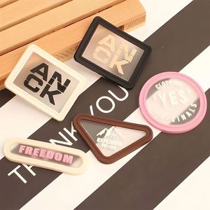 Écussons en PVC souple 3D personnalisés, logo en relief, transfert en silicone, étiquettes en caoutchouc PVC avec support Velcro pour vêtements - Product Image 2