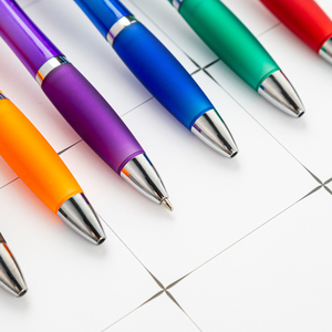 Hot Selling 1.0mm Sports Body Type Multi-Functional Promotional <b>Ballpoint</b> <b>Pen</b> Gradient Color Custom Logo Plastic - Product Image 4