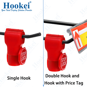 Persistence Peg <b>Hook</b> Lock Stop Lock Supermarket Lock - Product Image 2