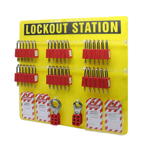 لوتو 36 قفل لوحات محطة Tagout أطقم مجموعة السلامة كيت - Product Image 1