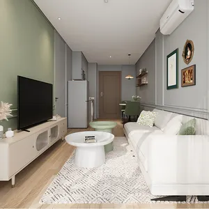 Orangefurn Condo House Interieur Ontwerp Volledig Appartement Meubelset One-Stop Kant-En-Klare Oplossing Leverancier