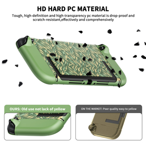 Étui de protection BJBT Série Briar, style ajouré doux au toucher, pour <span class=keywords><strong>Nintendo</strong></span> Switch 2, coque rigide en PC antichoc et anti-rayures - Product Image 5