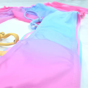 Conjunto de <span class=keywords><strong>Bikini</strong></span> de 3 Piezas Personalizado con Estampado, Traje de Baño, Ropa de Playa, Moda Femenina, Traje de Baño de Manga Larga, Bikinis y Ropa de Playa - Product Image 4