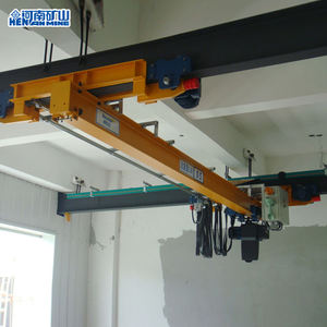 رافعة علوية أحادية العارضة بتصميم أوروبي، سعة 3 طن و5 طن و7 طن، تصميم منخفض الارتفاع مع تحكم عن بعد للبيع - Product Image 6