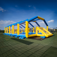 Structure de terrain de sport gonflable en PVC pour l'extérieur, tente de football gonflable, structure de tente de terrain de soccer gonflable, terrain de tennis, stade sportif