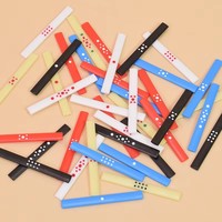 Ensemble de bâtons de comptage de Mahjong de luxe modernes multicolores, bâtons de notation professionnels en acrylique écologiques et durables