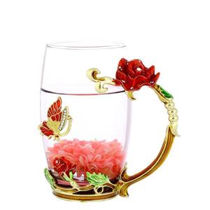 Vaso de Vidrio de Estilo Vintage Creativo, Resistente al Calor, Portátil, con Logotipo Personalizado, Juego de Regalo para Café, Té y Agua - Product Image 6