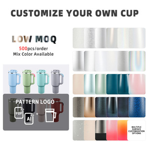 Vaso aislado al vacío de acero inoxidable RTS de 40oz con tapa y pajita para agua, té helado o café - Product Image 5