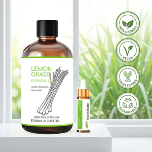Huile de citronnelle biologique - Extrait pur de <span class=keywords><strong>plante</strong></span>, parfum frais pour <span class=keywords><strong>la</strong></span> désodorisation de <span class=keywords><strong>la</strong></span> maison, massage, huile essentielle pure de qualité supérieure pour diffuseurs - Product Image 6