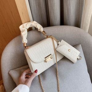 Sac fourre-tout classique personnalisé, sac à main mignon en crocodile pour femme, sac à bandoulière de haute qualité en tissu Oxford avec fermeture, sac élégant à motif géométrique et lettres - Product Image 5