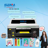 Impresora UV de cama plana de 330x600mm, inyección de tinta directa en la caja del teléfono, bolígrafos de vidrio, tablero de aluminio y Metal, máquina de escritorio de granito