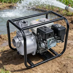 Pompe à eau à moteur essence haute pression de 3 pouces, 7,5 CV avec réservoir de carburant pour l'irrigation et le transfert d'eau - Product Image 5